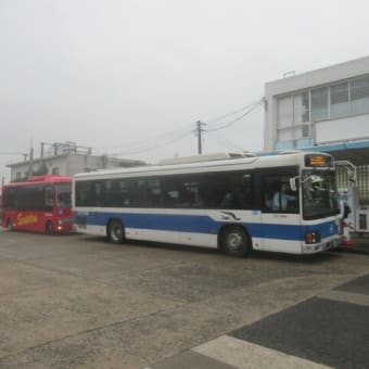 平日朝通学時間帯の美祢線代行バスに乗車（その３）