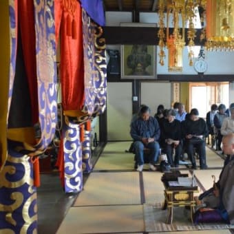 新居浜瑞應寺晋山式 - 瀬戸の住職