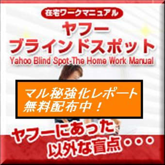 【月２２万過剰収益確定】在宅ワークマニュアル - ヤフー・ブラインドスポット