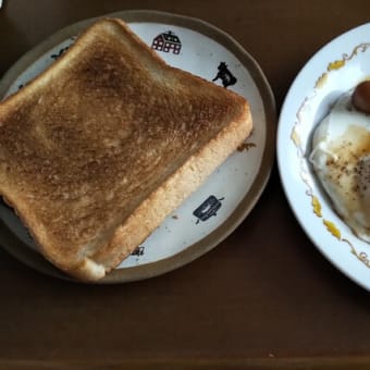 3月23日　朝食と体重（やっぱ増）