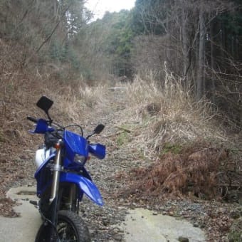 桜山林道とDRZ400SMのバッテリー上がり