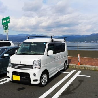 長野県白樺湖の紅葉車中泊デビュー