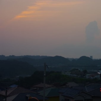 2018年08月06日、朝の桜島