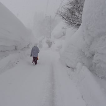 豪雪の山形県・肘折温泉で湯治