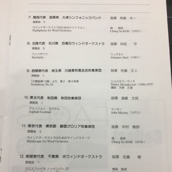 第６７回全日本吹奏楽コンクール 職場・一般 前半の部