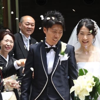 結婚式から一年