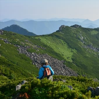 ヌカビラ岳・北戸蔦別岳・1967峰　2014年7月17日～7月18日