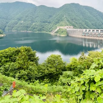広島県の温井ダムへ行ってきました