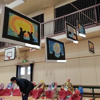 次女ちゃん、学習発表会