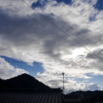 今日の空