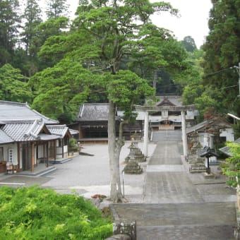 諸国一宮巡拝ー２５．豊後国・西寒多神社