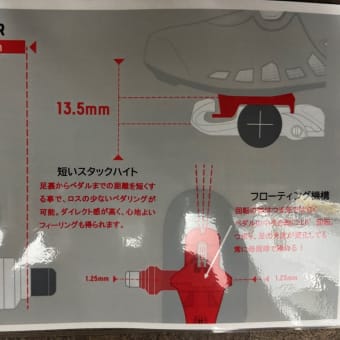 膝に優しいペダル。脚に優しいペダル。