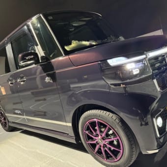 車をドレスアップしました　k-hashii-japan　2025年1月13日