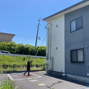 サイディング外壁洗浄・住宅やアパードに