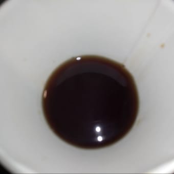 朝からコーヒー