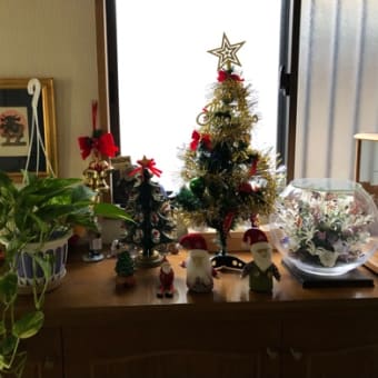 我が家のクリスマス飾り