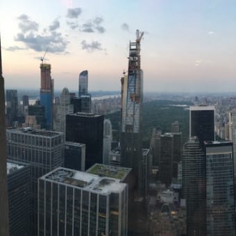 マンハッタンの景色が変わる。　New york City