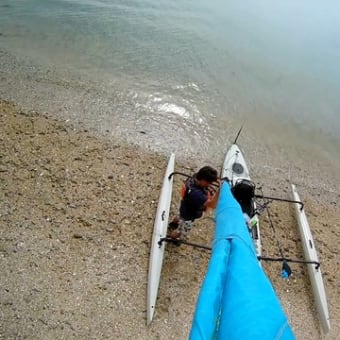 浅瀬に注意　ホビーアドベンチャーアイランド  （Hobie Island Attention Shallow Water）