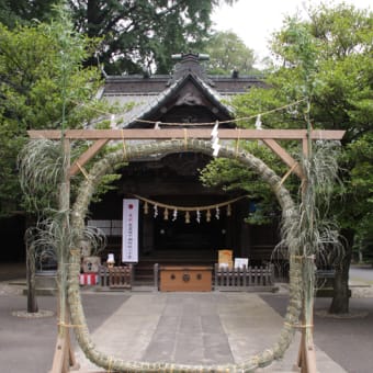 茅の輪くぐりin玉敷神社