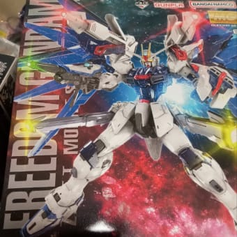 1番クジのＭＧフリーダムガンダム。木星の魔女