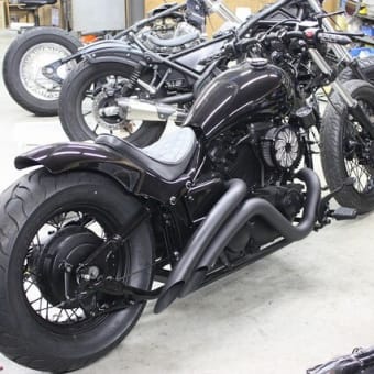 史上一番安い ストレッチタンク バルカン400 開発開始です♪ ガレージT＆F - パーツ