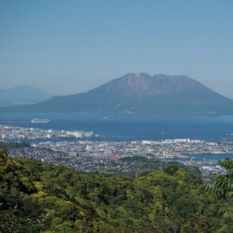 指宿スカイラインとハイゼット