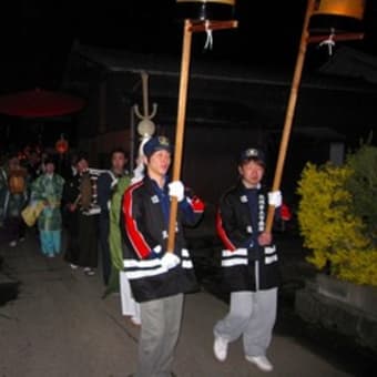 藤沢という村の鎮守さまのお祭り