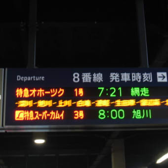 旅行記「極寒の道東を巡る旅」　１日目です！！