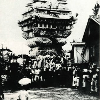 復活！能代七夕「天空の不夜城」