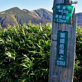 リメイク山歩記／2018年10月21日、和賀岳（２）