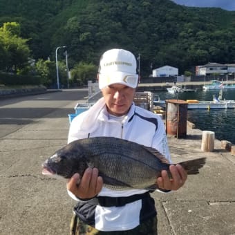 ８月４日　イカダ釣り貞丸