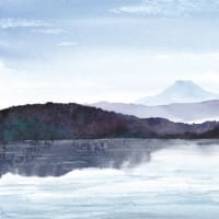 ◆　相模湖から富士山　◆