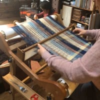 手織り教室初日でした。