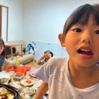 幼児君のbirthdayパーティです