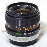 地味にできるやつ Canon FD 28mm F2.8 S.C. - 迷レンズ探訪