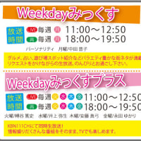 香川県のFMラジオFM SUNの番組「Weekdayみっくすプラス」に楽曲が採用されました