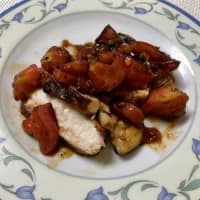 トマトたっぷりのさわやかな料理