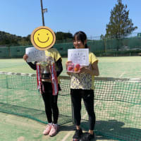 祝！舞鶴オープンテニス大会　ダブルス優勝！