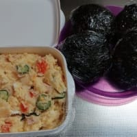 備蓄米炊きました
