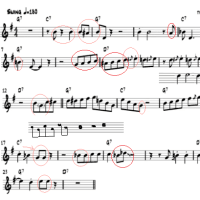 Improvisation32-1Straight, No Chaser1 Miles Davisのアドリブ