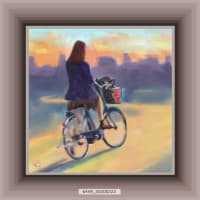Her way home from school 6449／下校途中に