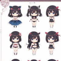 美少女設定画像風①