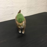 茶色の猫が完成しました。