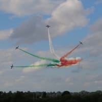 ロイヤル インターナショナル エアタツー 2016 イタリア空軍フレッチェトリコローリ