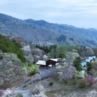 小舟集落のおてんま(協働作業)・鹿島様・天神様＆高津屋森林公園上空からの風景