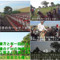 ラジオ体操代わりの河川敷ＧＯＬＦ　⛳　大先輩達は、元気いっぱい　💦