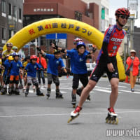 松戸まつりの公道レース!
