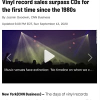 Why are the vinyl records growing ? 