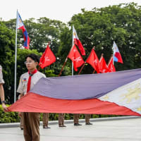 フィリピン国旗廃棄式