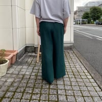 denier  涼しいリネンパンツ2選新着‼️